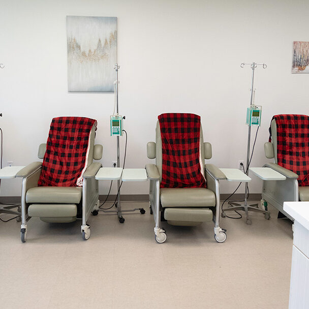 infusion center stations